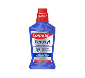 Peroxyl Antiseptic Mouth Sore Rinse, 500 ml, Mild Mint