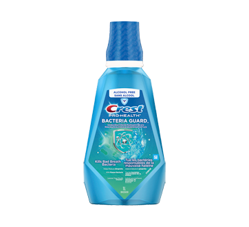 Bacteria Guard Plus Mouthwash with 1.5% Hydrogen Peroxide Mint, 1 L