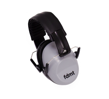 Protective Earmuffs, 1 unit, Grey