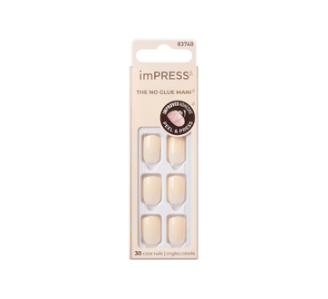 imPress Color Press-On Manicure Color Nails, 30 units