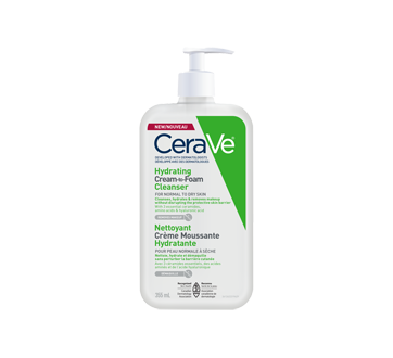 Image of product CeraVe - Hydrating Cream-to-Foam Cleanser, 355 ml