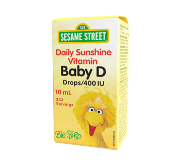 Image of product Webber Naturals - Daily Sunshine Vitamin Baby D 400 IU Liquid, 10 ml