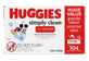 Thumbnail 3 of product Huggies - Simply Clean Baby Wipes, Unscented, 704 units