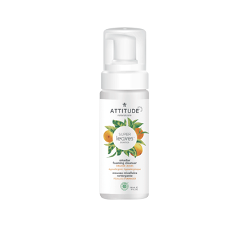Image 1 of product Attitude - Super Leaves Micellar Foaming Cleanser, 150 ml, Orange Leaves