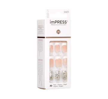 Image 3 of product Kiss - imPRESS Press-On Manicure Short Nails, 1 unit, Time Slip