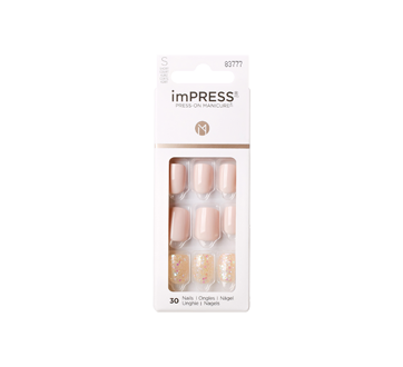 Image of product Kiss - imPRESS Press-On Manicure Short Nail, 30 units, Dorothy