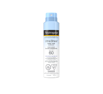 Ultra Sheer Body Mist Sunscreen SPF 60, 141 g – Neutrogena : Cream & lotion