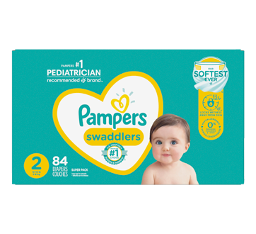 Swaddlers Diapers Size 2, 84 units