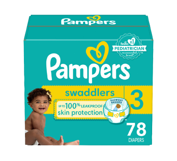 Image of product Pampers - Swaddlers Active Baby Diapers Size 3, 78 units