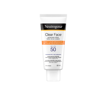 Image of product Neutrogena - Clear Face Sunscreen SPF 50, 88 ml