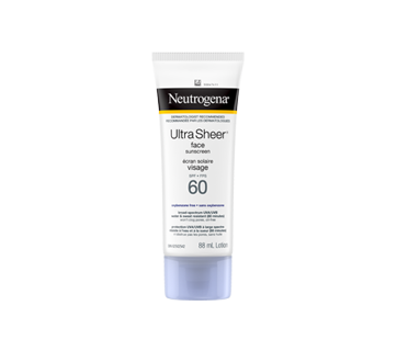Ultra Sheer Face Sunscreen SPF 60, 88 ml