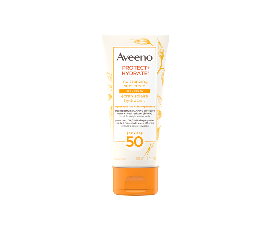Protect + Hydrate Moisturizing Sunscreen SPF 50, 88 ml Aveeno