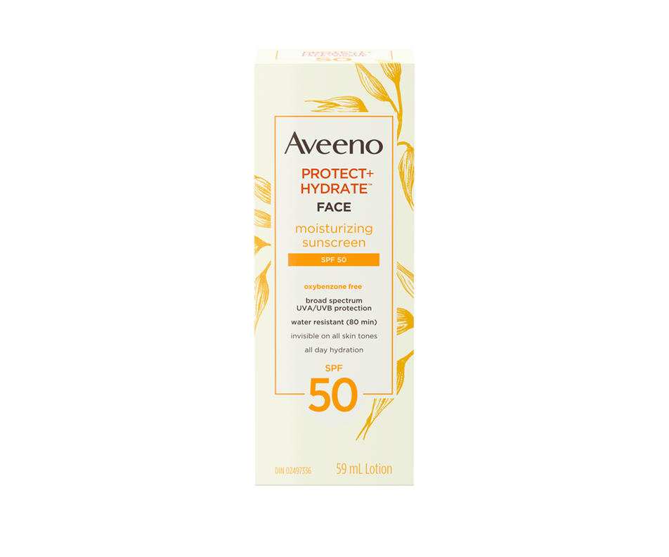 Protect + Hydrate Face Moisturizing Sunscreen SPF 50, 59 ml Aveeno