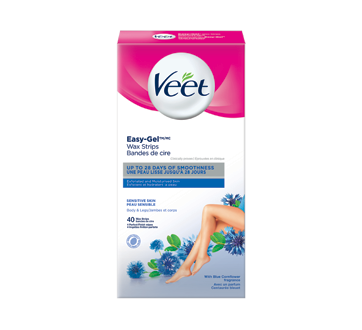 Easy-Gel Wax Strips Body & Legs, 40 units