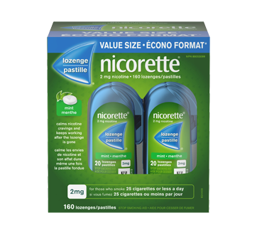 Image of product Nicorette - Lozenges Mint 2mg, 160 units