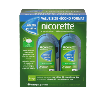 Image of product Nicorette - Nicotine Mini Lozenges Mint 4 mg