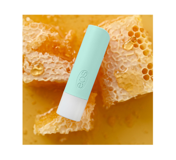 Image 4 of product eos - Super-Soft Shea Lip Balm, 2 x4 g, Honey Almond