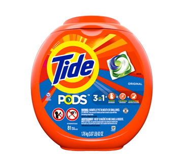 Pods Liquid Laundry Detergent Pacs, Original