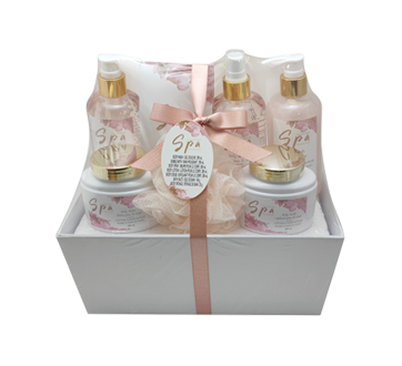 Image of product Collection Spa - Cotton Candy & Musk Bath Set, 8 units