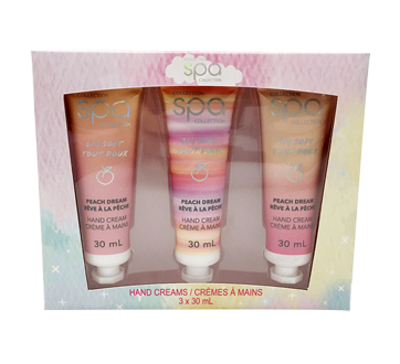 Image of product Collection Spa - Peach Dream Hand cream, 3 units