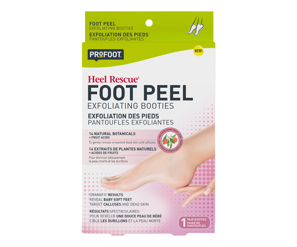 Heel Rescue Foot Gel Exfoliating booties, 1 unit Profoot Cream and
