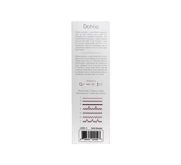 Image 2 of product Floravi - Personnal Massager Dahlia, 1 unit