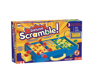 Scramble! Deluxe 3-in-1 Game, 1 unit