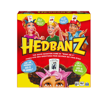 Image of product Spin master - Hedbanz Family Refresh Game, 1 unit