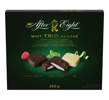 After Eight Assorted Box, 260 g, Classic, Raspberry & Lime – Nestlé : Box