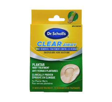 Image of product Dr. Scholl's - Clear Away Plantar Wart Remover, 24 units