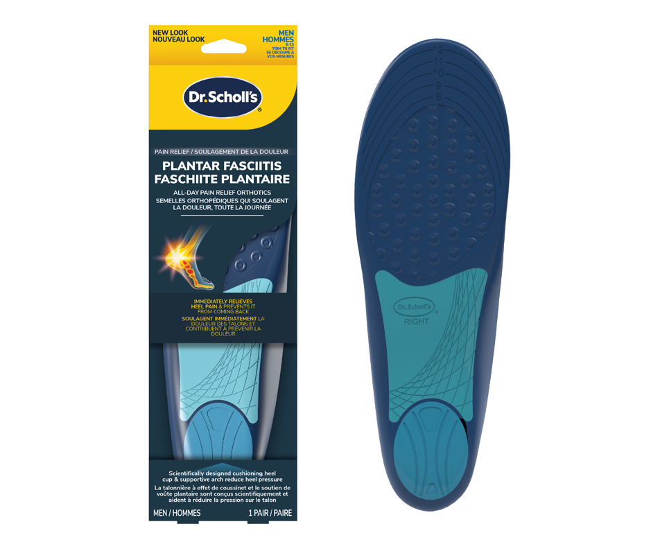 Orthotics for Plantar Fasciitis for Men, 1 unit, Size 813 Dr. Scholl