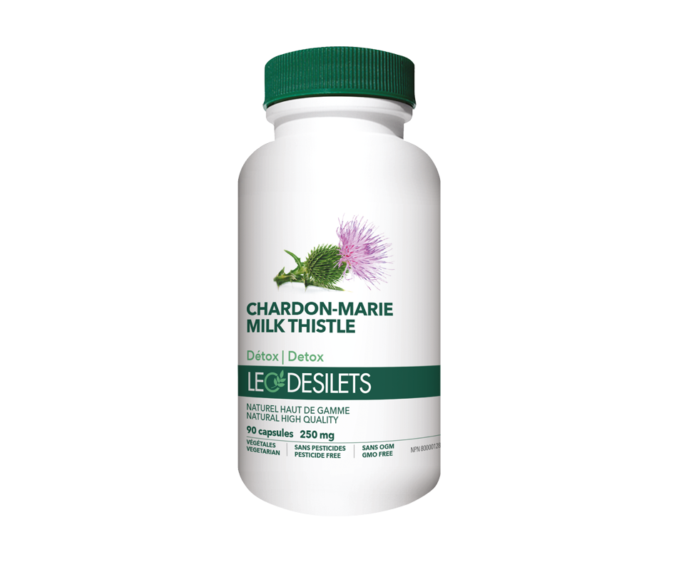 Milk Thistle, 90 units Léo Désilets Manufactured in Quebec Jean Coutu