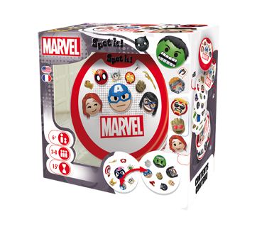 Image 2 of product Asmodee Canada - Spot It! Marvel Emoji, 1 unit