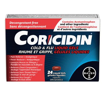 Image of product Coricidin - Coricidin Decongestant Free Cough and Cold Medicine, 24 units