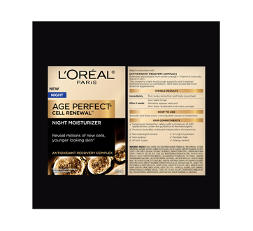 Image 8 of product L'Oréal Paris - Age Perfect Cell Renewal Night Moisturizer, 48 ml