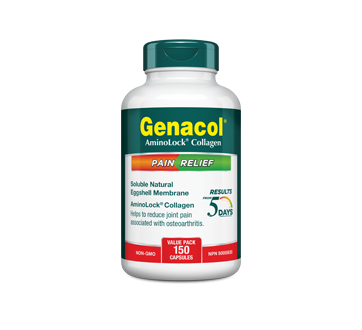 Image of product Genacol - Pain Relief with AminoLock Collagen & Natural Eggshell Membrane, 150 units