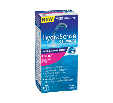 Image of product HydraSense - hydraSense ULTRA Eye Gel Drops, 10 ml
