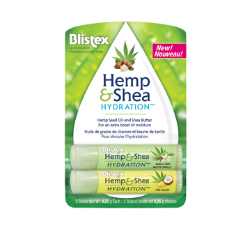 Image of product Blistex - Hemp & Shea Hydration Lip moisturizer, 4.25 g