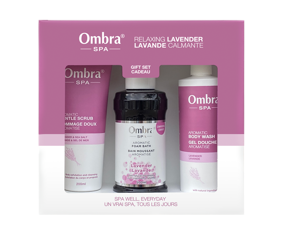 Relaxing Lavender Set, 3 units Ombra Spa Gift sets Jean Coutu