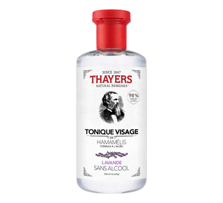 Facial Toner Alcohol-Free Witch Hazel Aloe Vera Formula, 355 ml, Lavendar