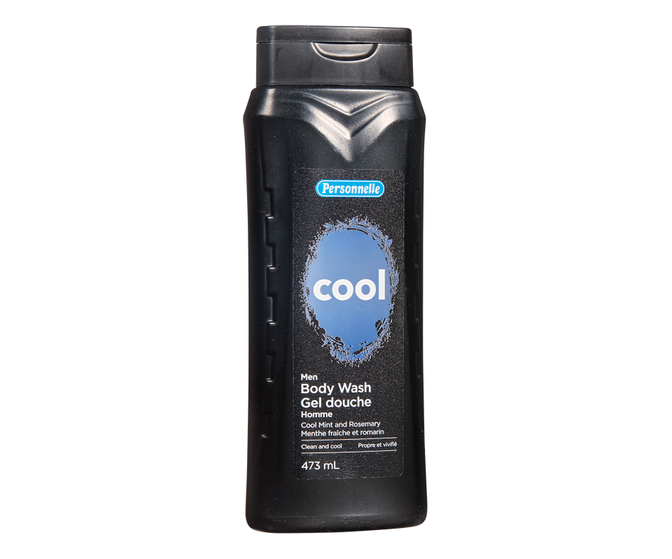 Men Body Wash, Clean and Cool, 473 ml Personnelle Shower gel and