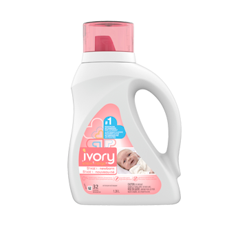 Image of product Ivory Snow - Liquid Laundry Detergent, 1.36 L, Stage 1: Newborn