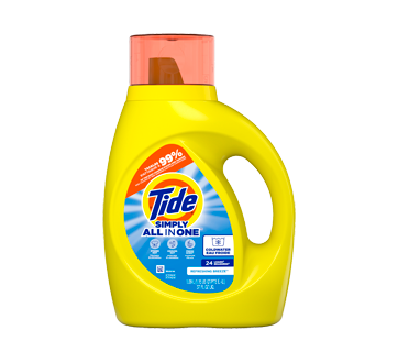 Image of product Tide - Simply Liquid Laundry Detergent, Refreshing Breeze