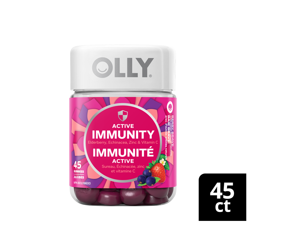 Active Immunity Gummy Supplement to Boost Immunity, 45 units, Berry