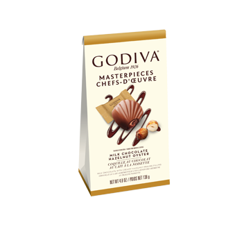 Masterpieces Milk Chocolate Hazelnut Oyster, 138 g