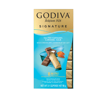 Signature Mini Bars Salted Caramel Milk Chocolate, 90 g