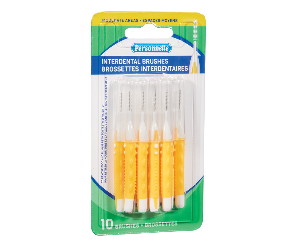 Interdental Brushes, Medium Areas, 10 units Personnelle Dental care