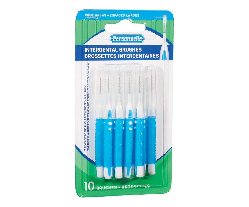 Interdental Brushes, Wide Areas, 10 units Personnelle Dental care