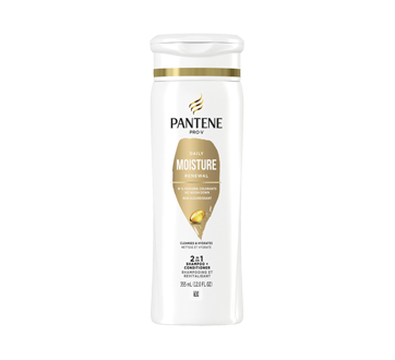 Image of product Pantene - PRO-V Daily Moisture Renewal 2 in 1 Shampoo + Conditioner, 355 ml