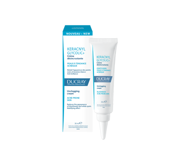 Keracnyl Glycolic+ Unclogging Cream, 30 ml